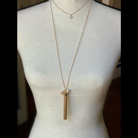 Filigree Tassel Necklace - Picture 5 of 7